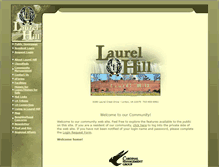 Tablet Screenshot of laurel-hill.org